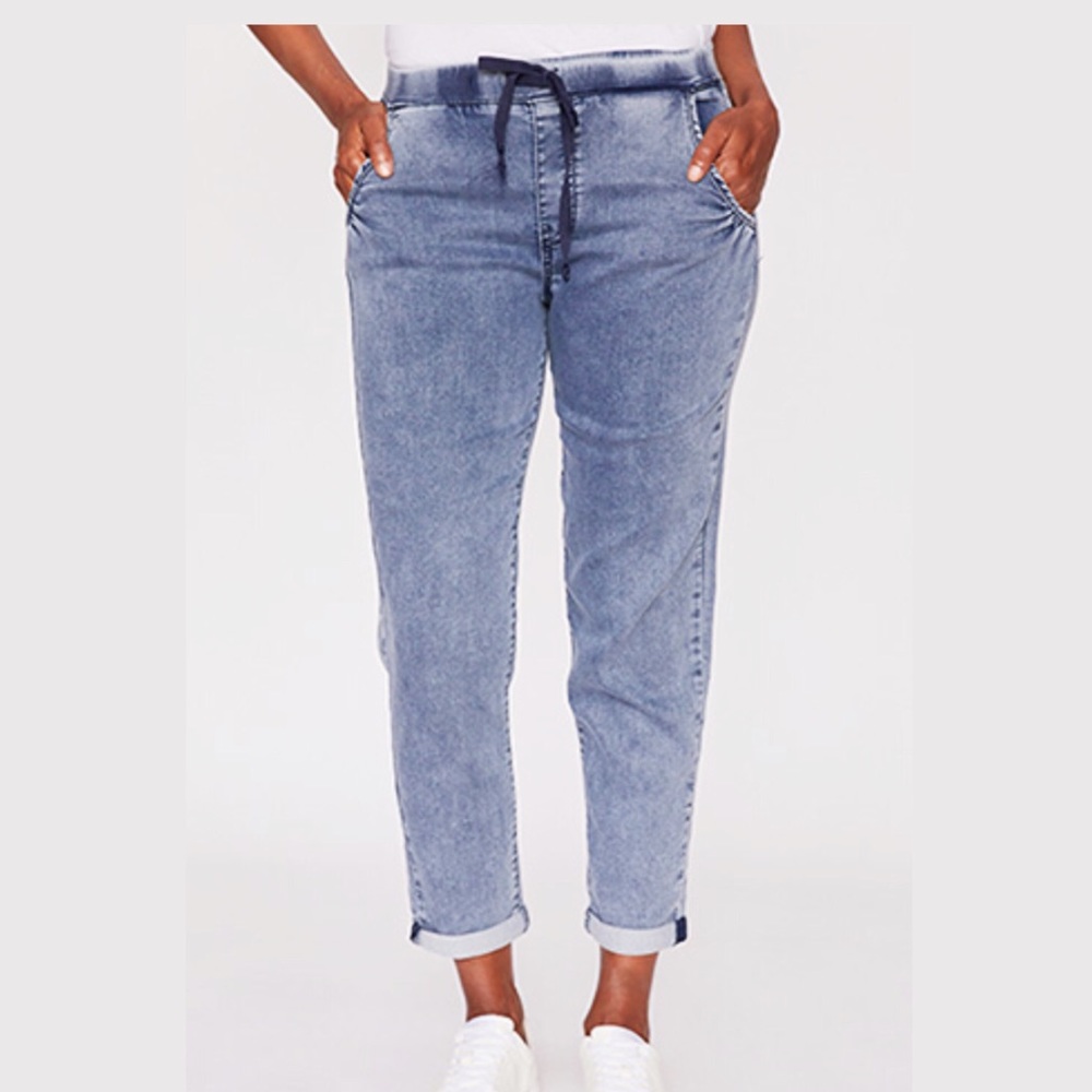 Large Women Kozy Fit Mid-Rise Joggers NWT
